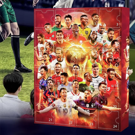 Soccer Advent Calendar for Kids with Daily Surprises | Fun Countdown Experience for Christmas Joy