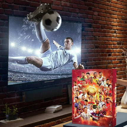 Soccer Advent Calendar for Kids with Daily Surprises | Fun Countdown Experience for Christmas Joy